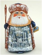 Santa with Church